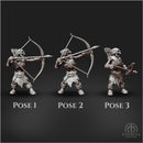 Legion of Bones ( 5 skeleton, 15 Poses ) 28mm/32mm/54mm - Only-Games