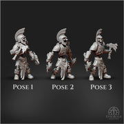 Legion of Bones ( 5 skeleton, 15 Poses ) 28mm/32mm/54mm - Only-Games
