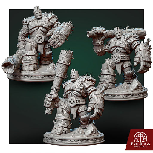 Wooden Giants / 3 Poses - Only-Games