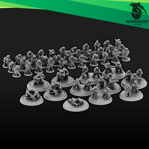 Sci-Fi Expeditionary Drop Troops (10mm EPIC) - Only-Games