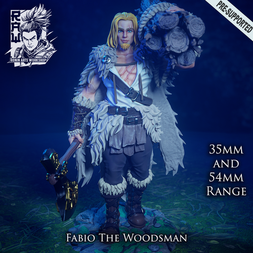 Fabio The Woodsman - STL only - Only-Games