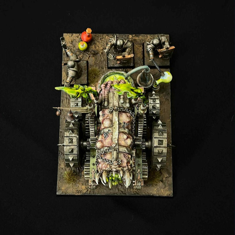 Evil Dwarf Filth Maw Hellfire Cannon 28mm