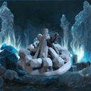 Barbarian Campfire - Stone Ring Fire Pit STL, DnD & Wargaming Terrain