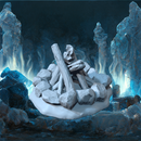 Barbarian Campfire - Stone Ring Fire Pit STL, DnD & Wargaming Terrain