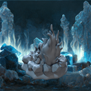 Barbarian Flame Pit - Stylized Fire STL, DnD & Wargaming Terrain