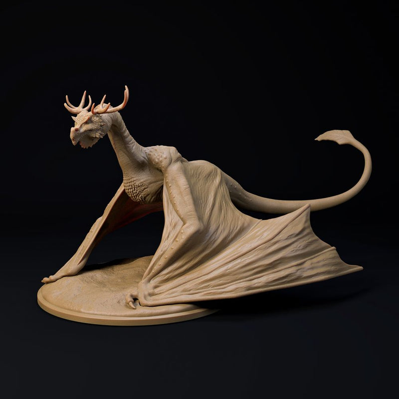 Forest Wyvern/Dragon 32mm scale - Only-Games