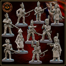 French Gothic Napoleonic 10-man squad for Silver Bayonet (unofficial)