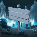Garden Sign - Fantasy Wooden Signpost STL, DnD & Wargaming Terrain