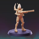 Galaxy Elves - Female Soldier Pose 1 - Only-Games
