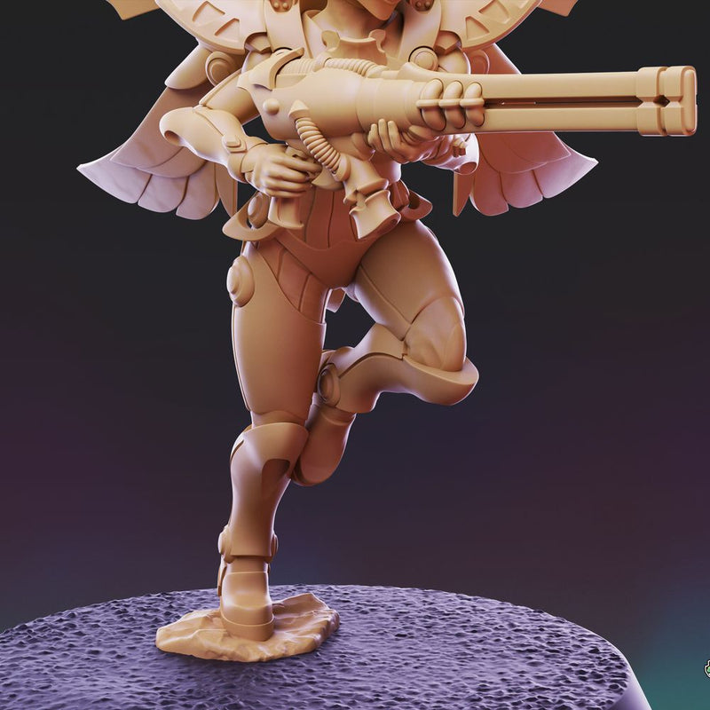Galaxy Elves - Female Vengeful Wasps Pose 1 - Only-Games