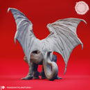 Perched Gargoyle - Inactive - Tabletop Miniature (Pre-Supported)