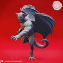 Charging Gargoyle - Tabletop Miniature (Pre-Supported)