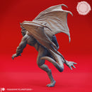 Charging Gargoyle - Tabletop Miniature (Pre-Supported)