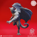 Charging Gargoyle - Tabletop Miniature (Pre-Supported)