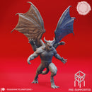 Four-Armed Gargoyle - Tabletop Miniature (Pre-Supported)