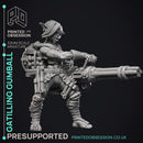 Gattaling Gumball - Goblin Artificer -  PRESUPPORTED - Illustrated and Stats - 32mm scale