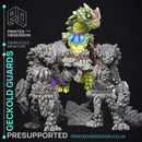 Geckolds - 9 Models -  PRESUPPORTED - Illustrated and Stats - 32mm scale