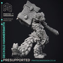Hammer Smith - Geckold NPC -  PRESUPPORTED - Illustrated and Stats - 32mm scale