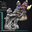 Geckolds - 9 Models -  PRESUPPORTED - Illustrated and Stats - 32mm scale