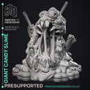 Candy Slime - Gelatinous Monster -  PRESUPPORTED - Illustrated and Stats - 32mm scale