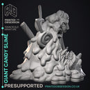 Candy Slime - Gelatinous Monster -  PRESUPPORTED - Illustrated and Stats - 32mm scale
