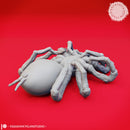 Giant Spider - Defeated - Tabletop Miniature (Pre-Supported)