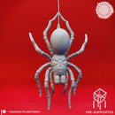 Giant Spider - Hanging - Tabletop Miniature (Pre-Supported)
