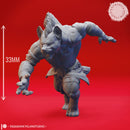 Gnoll - Charging - Tabletop Miniature (Pre-Supported)