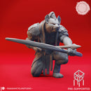 Gnoll - Archer - Tabletop Miniature (Pre-Supported)