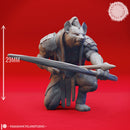 Gnoll - Archer - Tabletop Miniature (Pre-Supported)