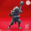 Gnoll - Warchief - Tabletop Miniature (Pre-Supported)