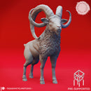 Giant Goat - Tabletop Miniature (Pre-Supported)