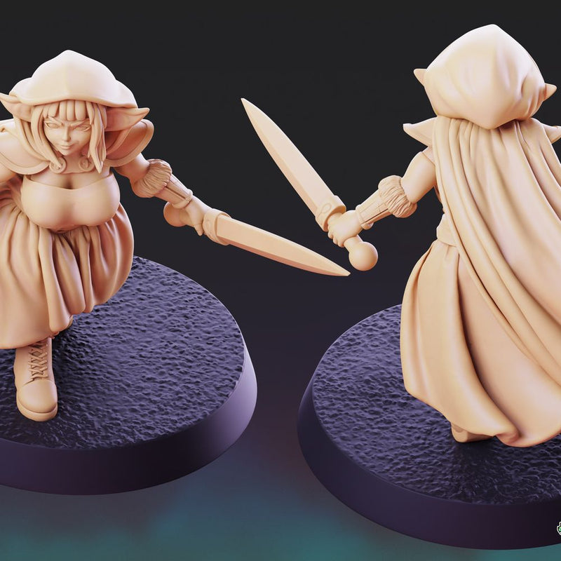 Goblin Adventurer - Style A - Pose 1 - Only-Games