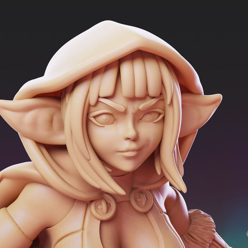 Goblin Adventurer - Style B - Pose 1 - Only-Games