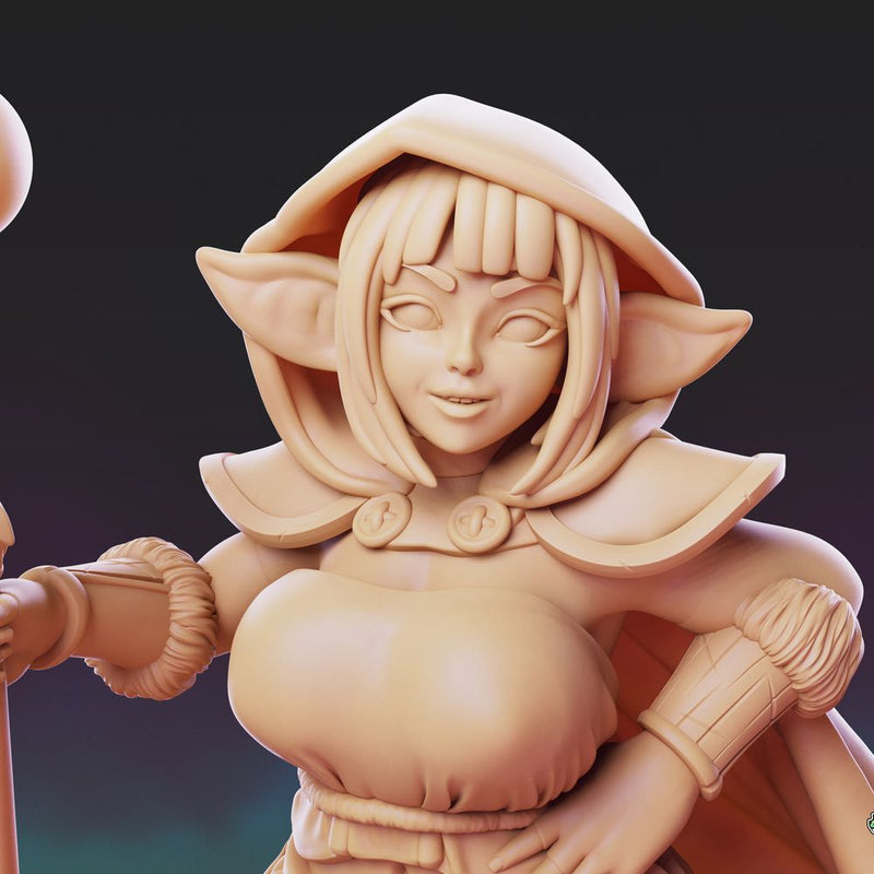 Goblin Adventurer - Style A - Pose 2 - Only-Games