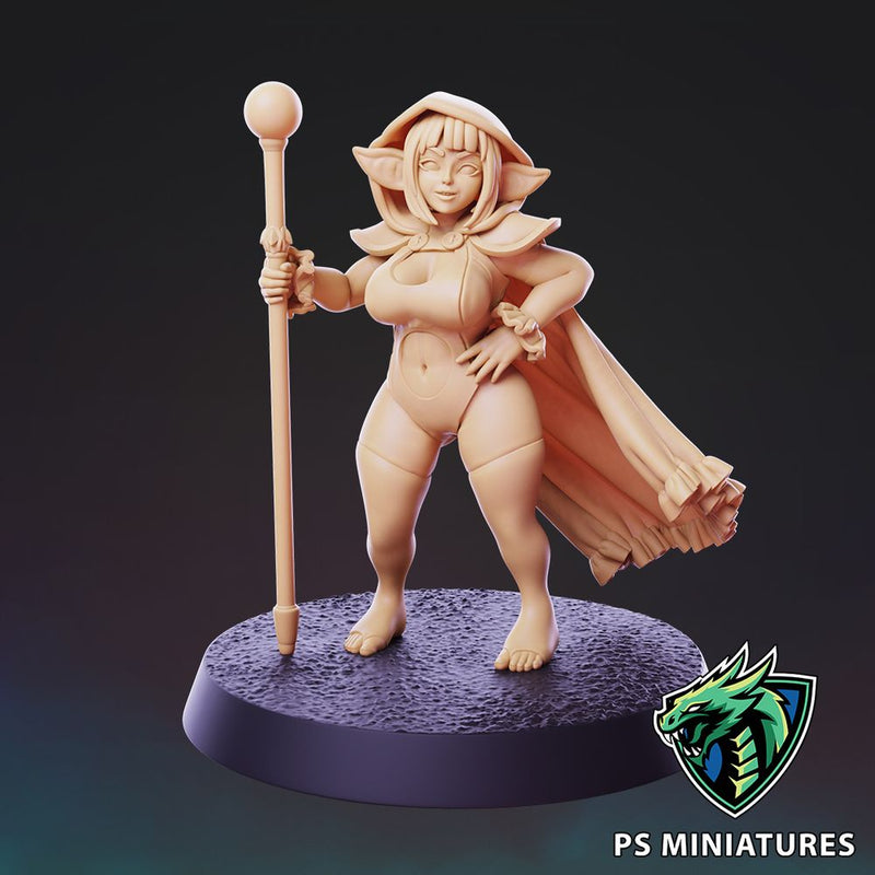 Goblin Adventurer - Style B - Pose 2 - Only-Games