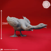 Goose Hydra - 2 Heads  - Tabletop Miniature (Pre-Supported) - Only-Games