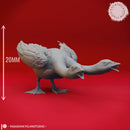 Goose Hydra - 2 Heads  - Tabletop Miniature (Pre-Supported)