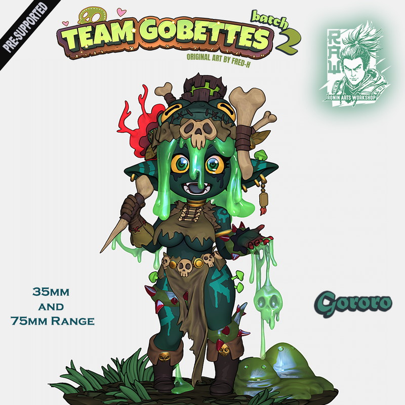 Chibi Goblin - Gororo - STL only - Only-Games