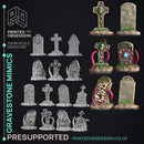 Halloween 2024 - 30+ models -  PRESUPPORTED - Illustrated and Stats - 32mm scale