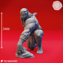 Grimlock - Bone Dagger  - Tabletop Miniature (Pre-Supported)