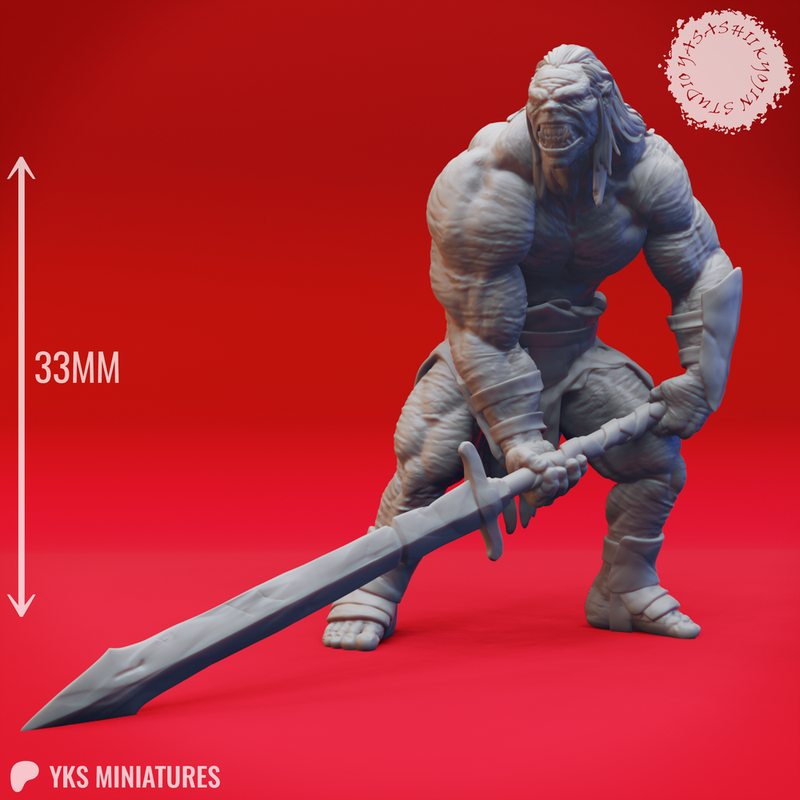 Grimlock - Warchief - Tabletop Miniature (Pre-Supported)