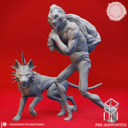 Grinch + Max - Tabletop Miniatures (Pre-Supported) - Only-Games