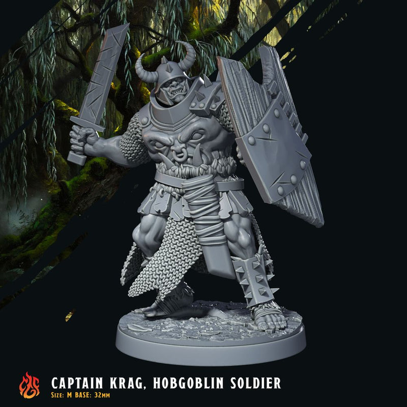 Captain Kraig, Hobgoblin Soldier