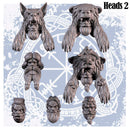 Heads with beards 2 F - Only-Games