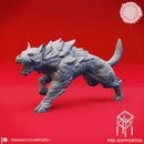 Running Hellhound - Tabletop Miniatures (Pre-Supported)