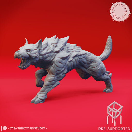 Running Hellhound - Tabletop Miniatures (Pre-Supported) - Only-Games