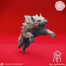 Leaping Hellhound - Tabletop Miniature (Pre-Supported)