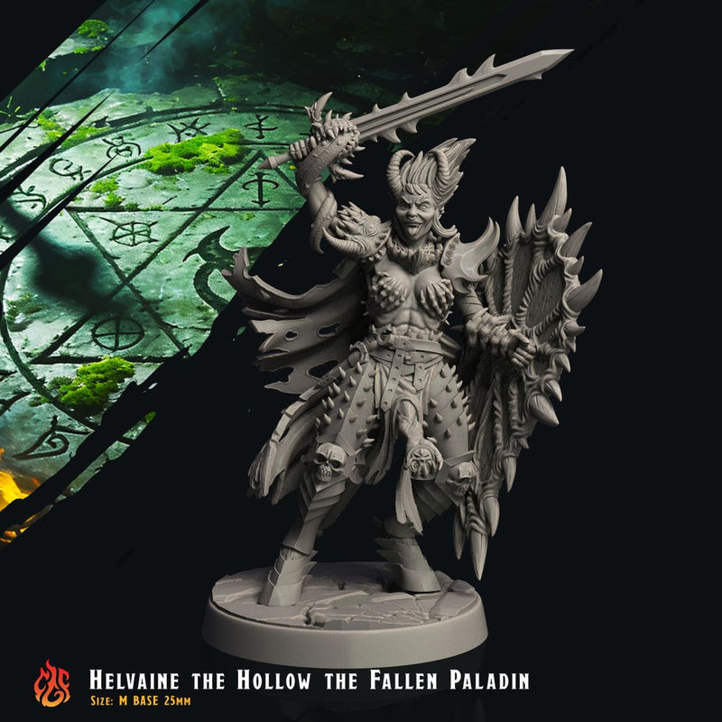 Helvaine the Hollow, the Fallen Paladin