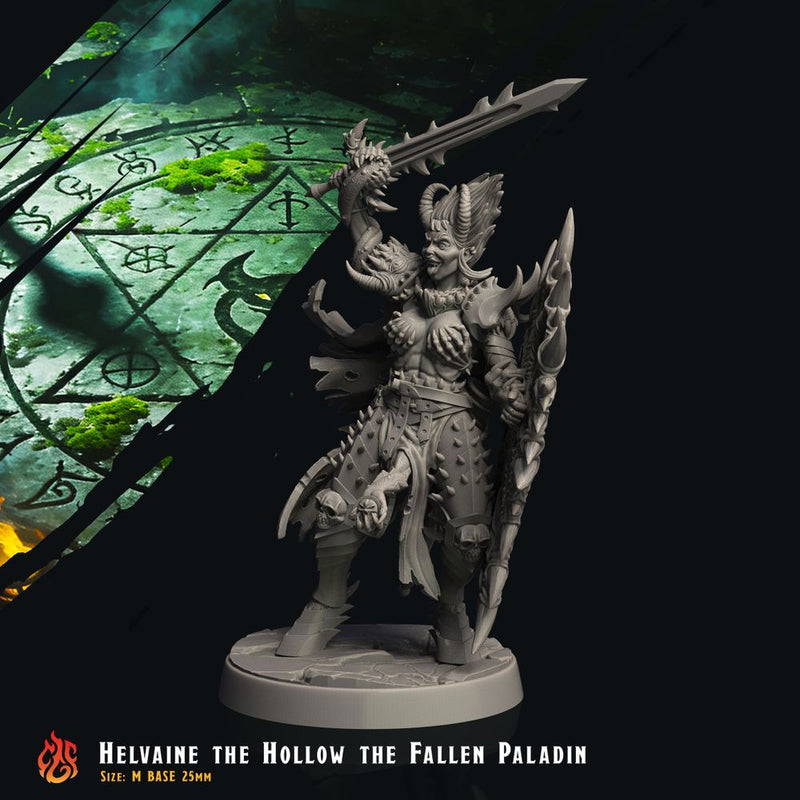 Helvaine the Hollow, the Fallen Paladin